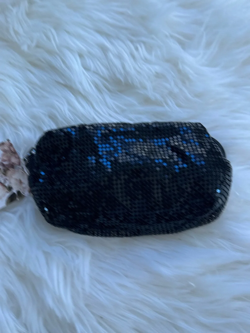Black Sequin Evening Clutch - Unbranded